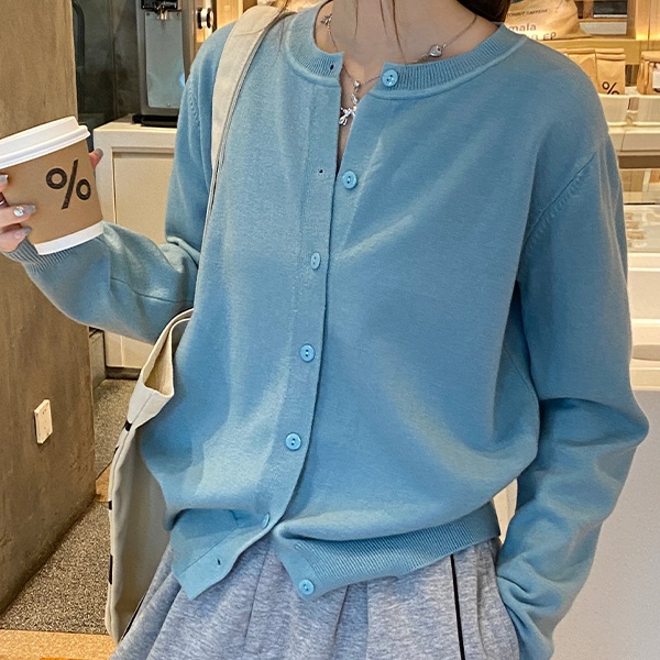 체켓 미디 케리 가디건 5color 상세 이미지 11